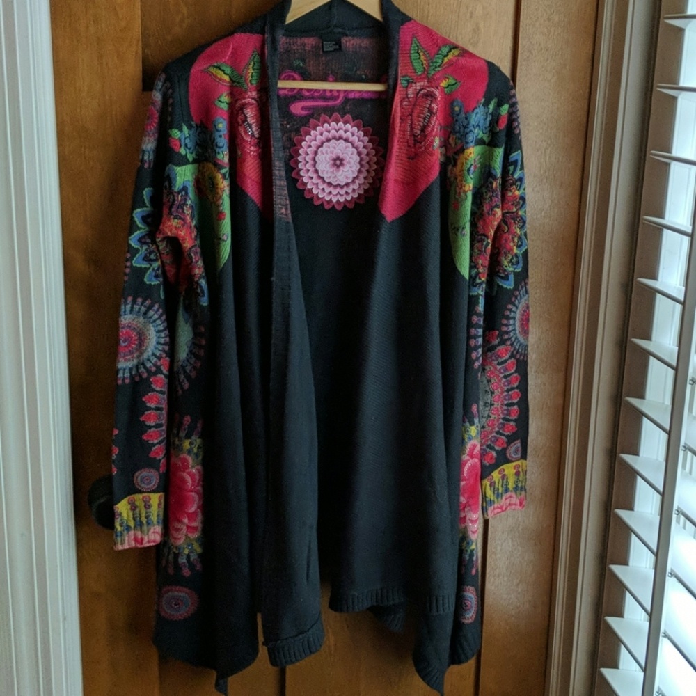Desigual open cardigan